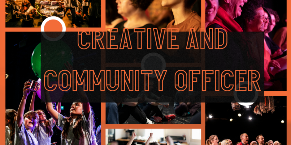 JOB OPPORTUNITY: CREATIVE AND COMMUNITY OFFICER