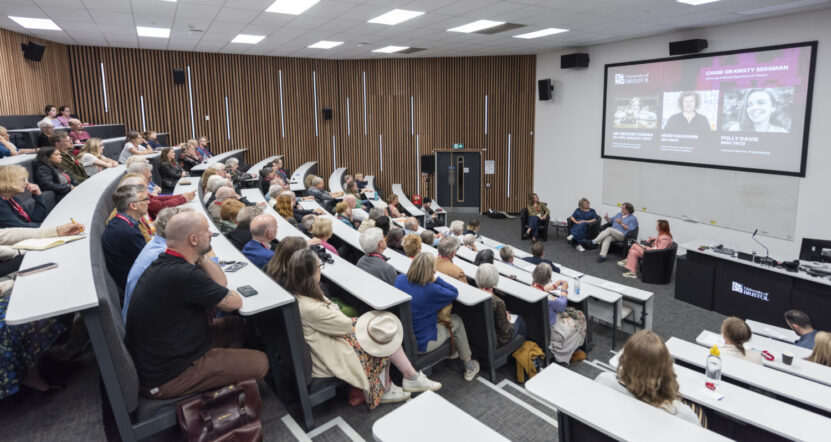 Heidi in conversation with Sir Gregory Doran at Bristol University 3