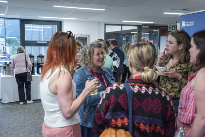 Heidi in conversation with Sir Gregory Doran at Bristol University 4
