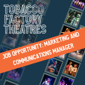 JOB OPPORTUNITY: MARKETING AND COMMUNICATIONS MANAGER 1