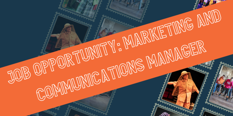 JOB OPPORTUNITY: MARKETING AND COMMUNICATIONS MANAGER 1