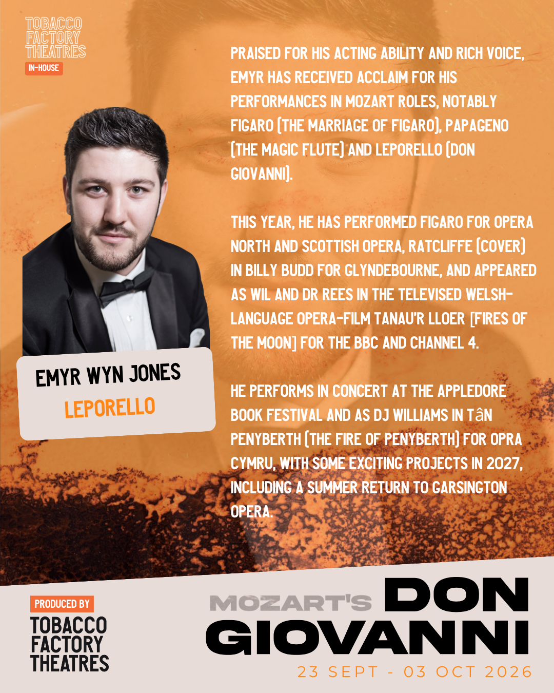 CAST ANNOUNCEMENT: Don Giovanni 11