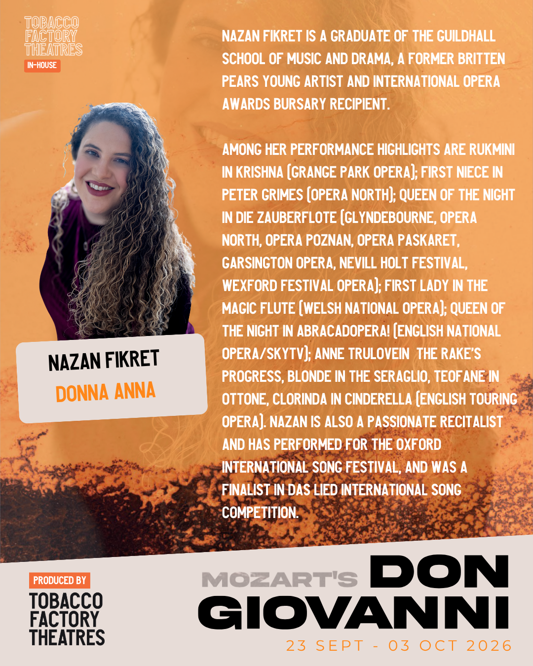 CAST ANNOUNCEMENT: Don Giovanni 12