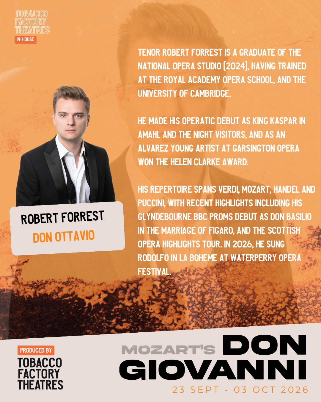 CAST ANNOUNCEMENT: Don Giovanni 13