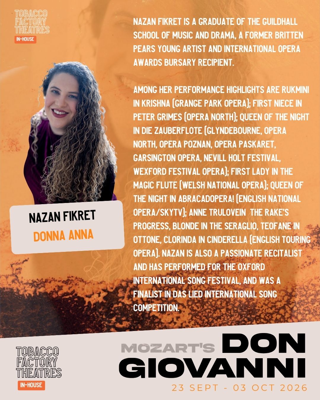 CAST ANNOUNCEMENT: Don Giovanni 1