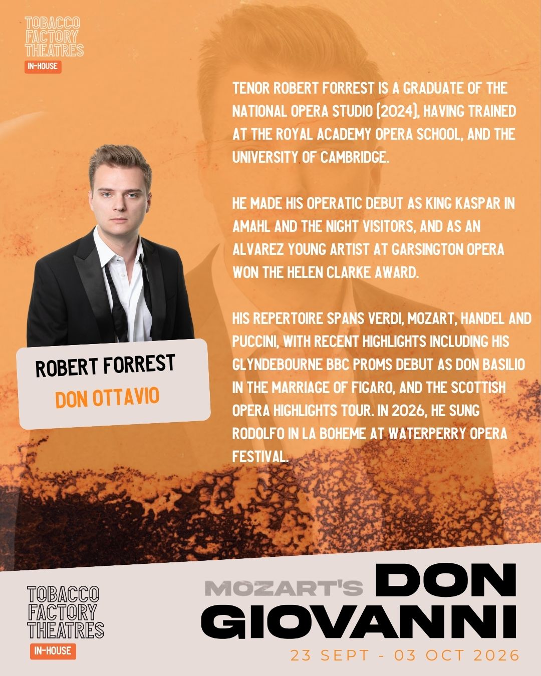 CAST ANNOUNCEMENT: Don Giovanni 2