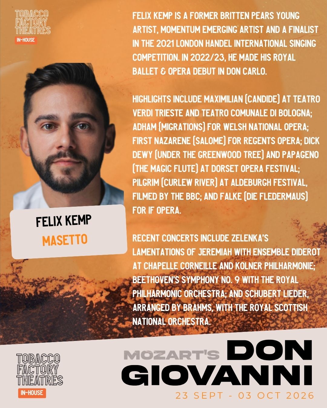CAST ANNOUNCEMENT: Don Giovanni 5
