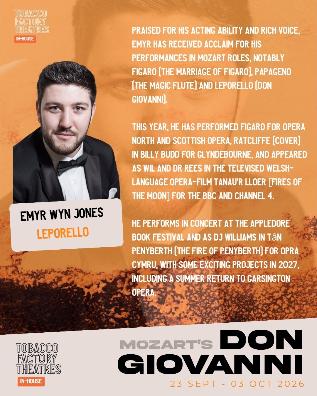 CAST ANNOUNCEMENT: Don Giovanni 6