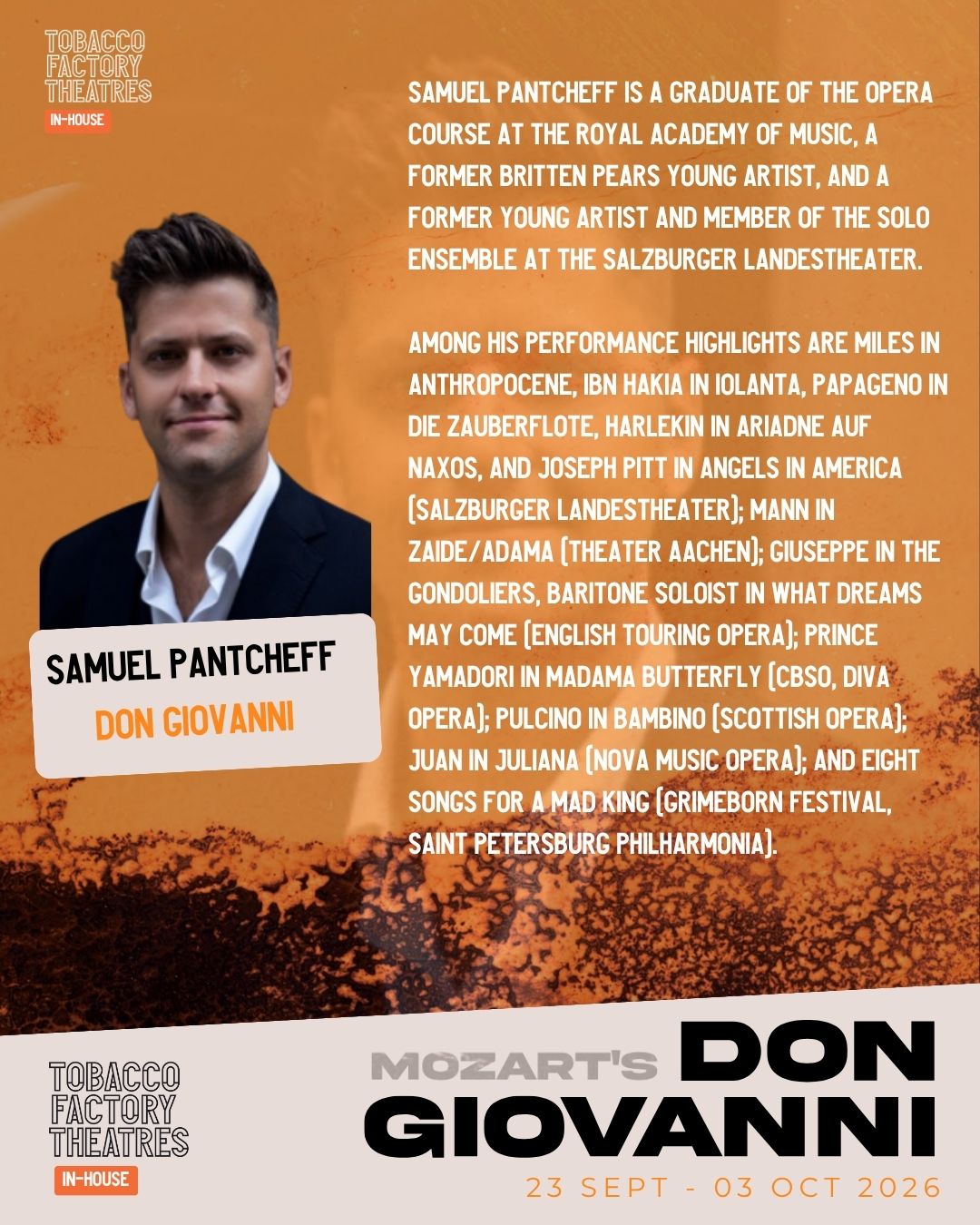 CAST ANNOUNCEMENT: Don Giovanni