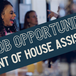 Job Opportunity: Front of House Assistant